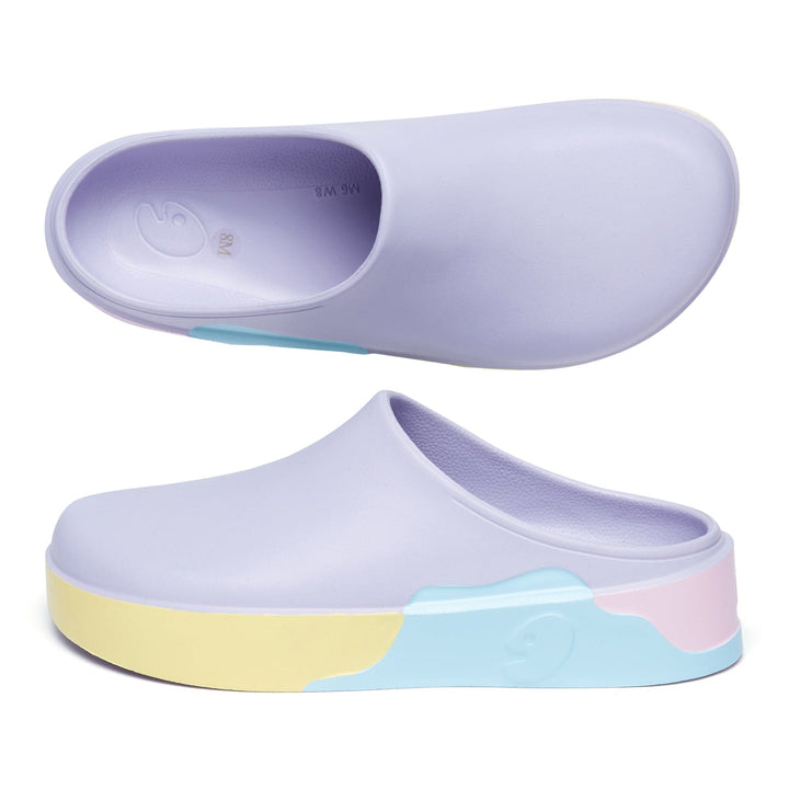 UIN Women Creamy Macaron Tenerife Women Canvas loafers