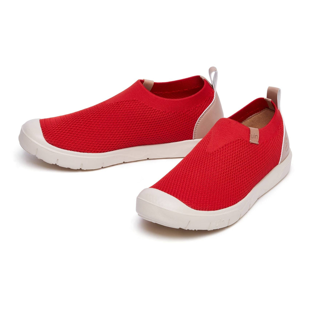 UIN Women Crimson Cadiz II Women Canvas loafers