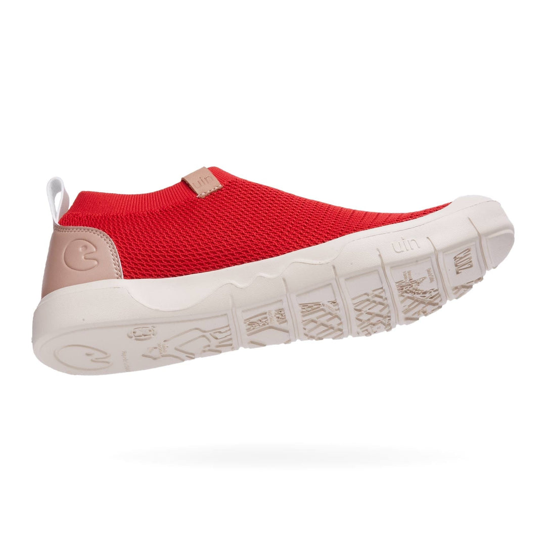 UIN Women Crimson Cadiz II Women Canvas loafers