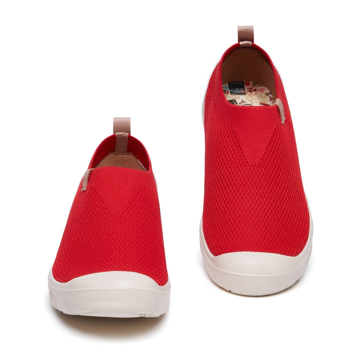 UIN Women Crimson Cadiz II Women Canvas loafers