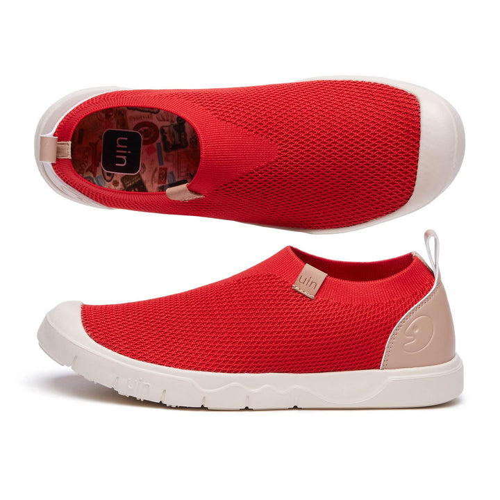 UIN Women Crimson Cadiz II Women Canvas loafers