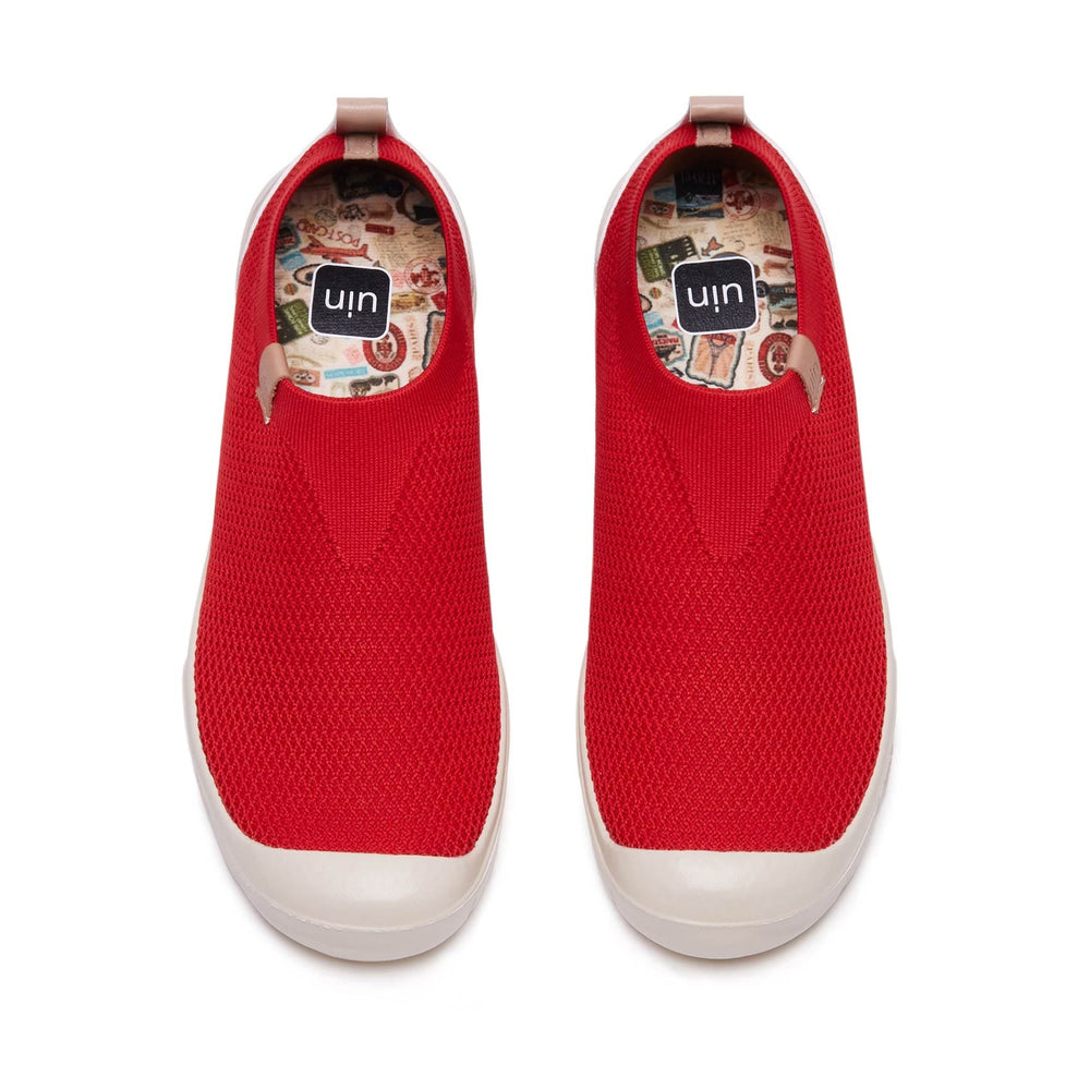 UIN Women Crimson Cadiz II Women Canvas loafers
