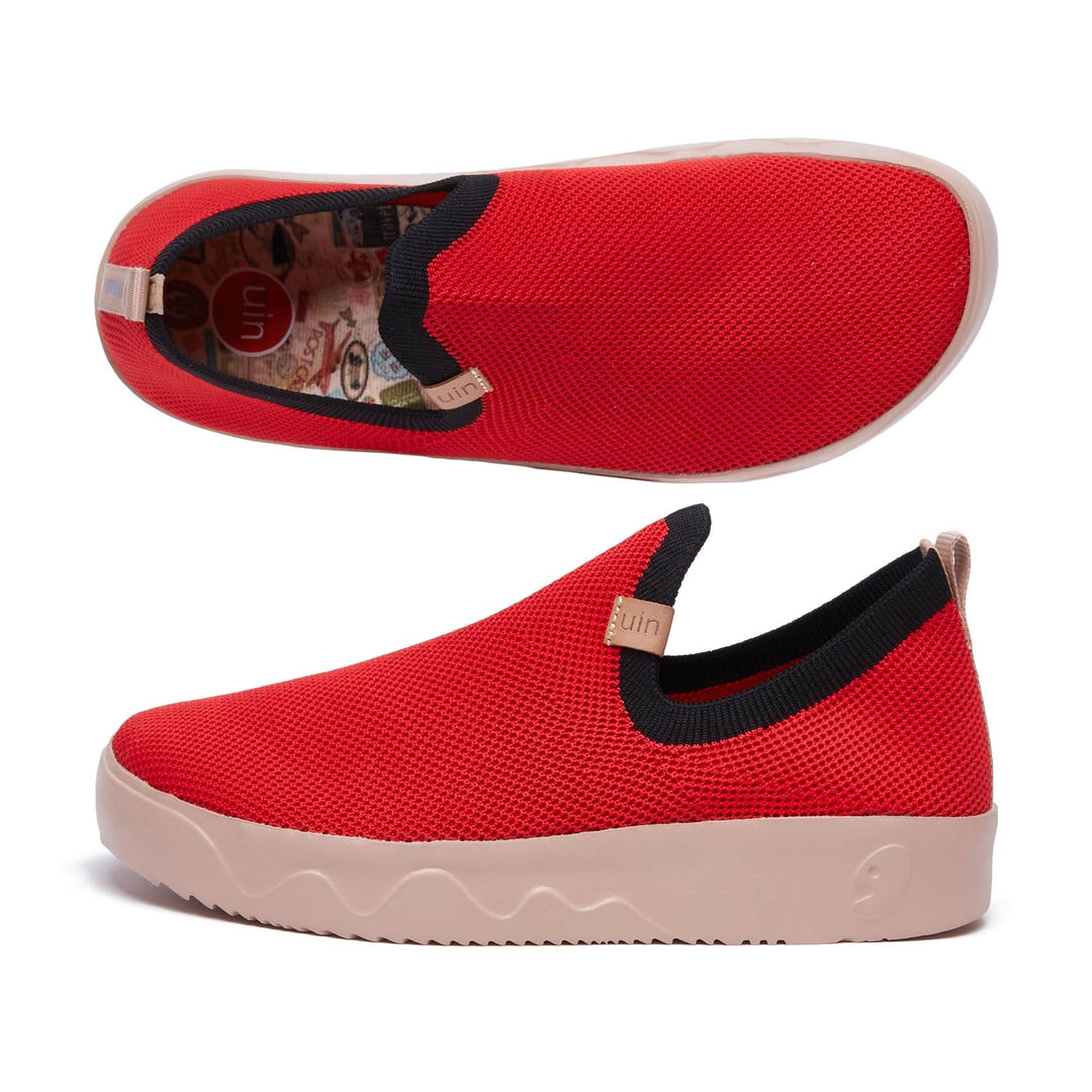 UIN Women Crimson Fuerteventura I Women Canvas loafers