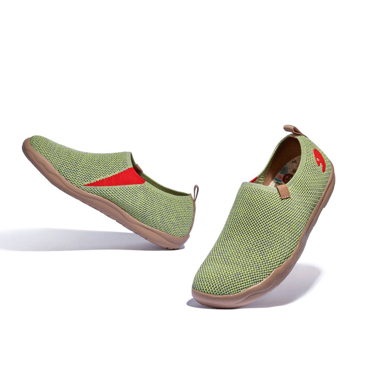 UIN Women Daiquiri Green Toledo I Women Canvas loafers