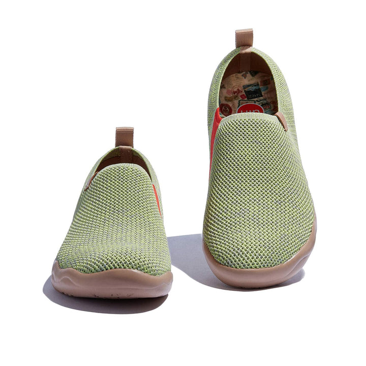 UIN Women Daiquiri Green Toledo I Women Canvas loafers