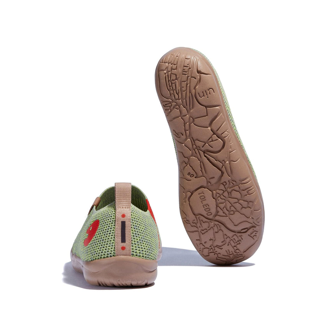 UIN Women Daiquiri Green Toledo I Women Canvas loafers