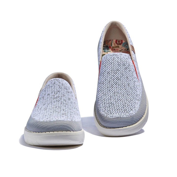 UIN Women Dawn Blue Tarragona II Women Canvas loafers