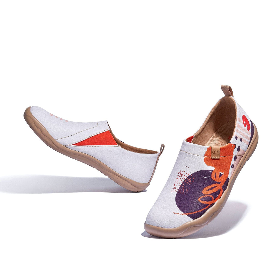 UIN Women Doodle Inspiration Toledo I Women Canvas loafers