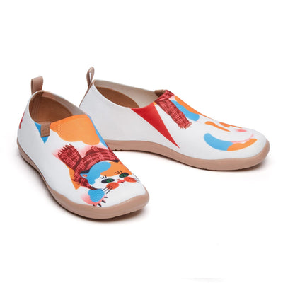 UIN Footwear Women Dotted Cat Toledo I Women Canvas loafers