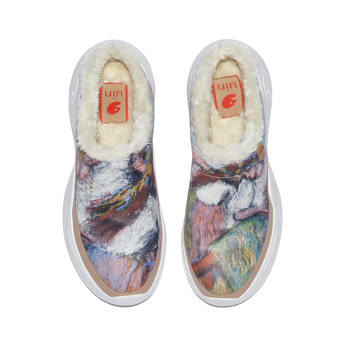 UIN Footwear Women Edgar Degas Ukrainian Dancers Palma VI Women Canvas loafers