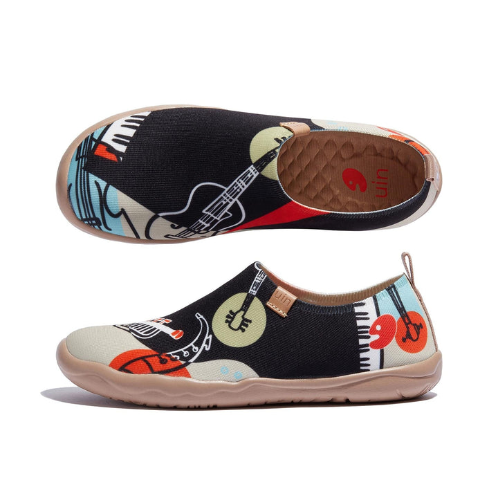 UIN Women Enjoy the Concert Toledo I Women Canvas loafers