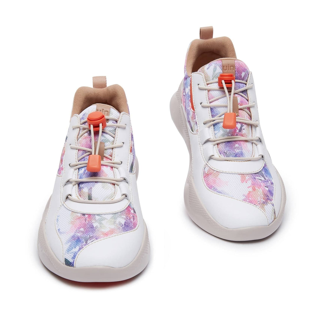 UIN Women Fading-Pink Mijas III Women Canvas loafers