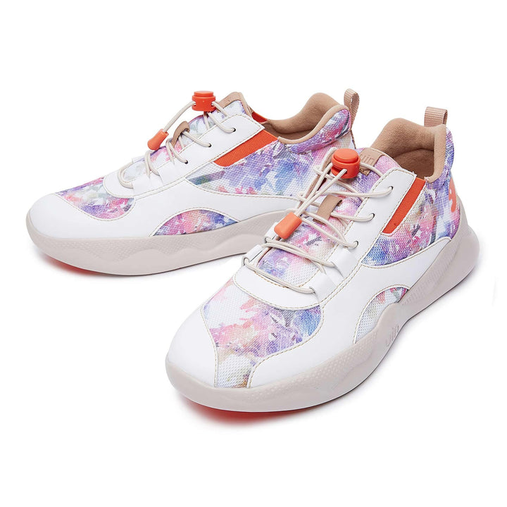 UIN Women Fading-Pink Mijas III Women Canvas loafers