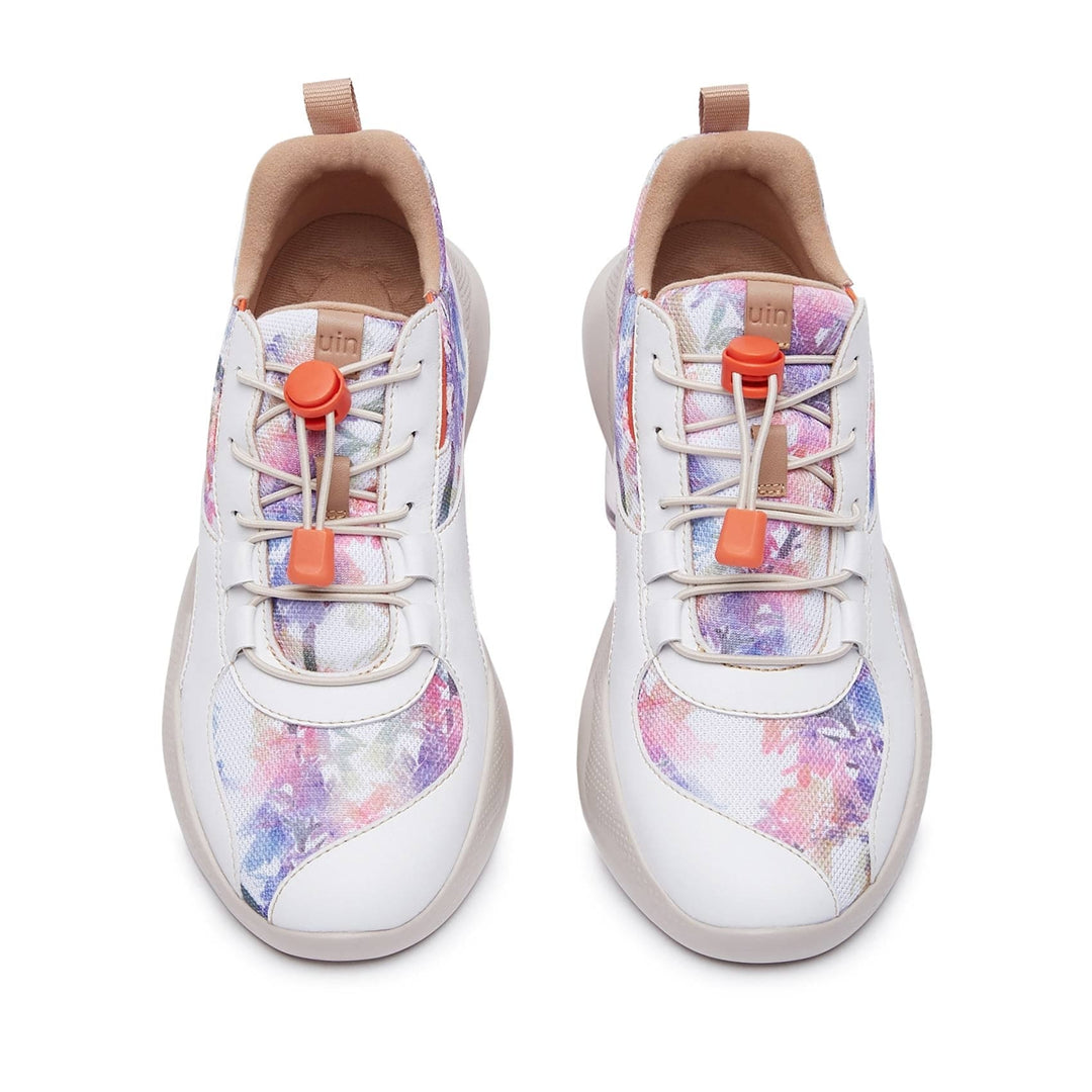 UIN Women Fading-Pink Mijas III Women Canvas loafers
