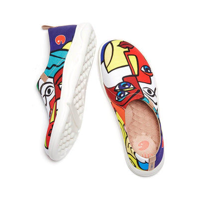 UIN Footwear Women Fantasy Toledo III Canvas loafers