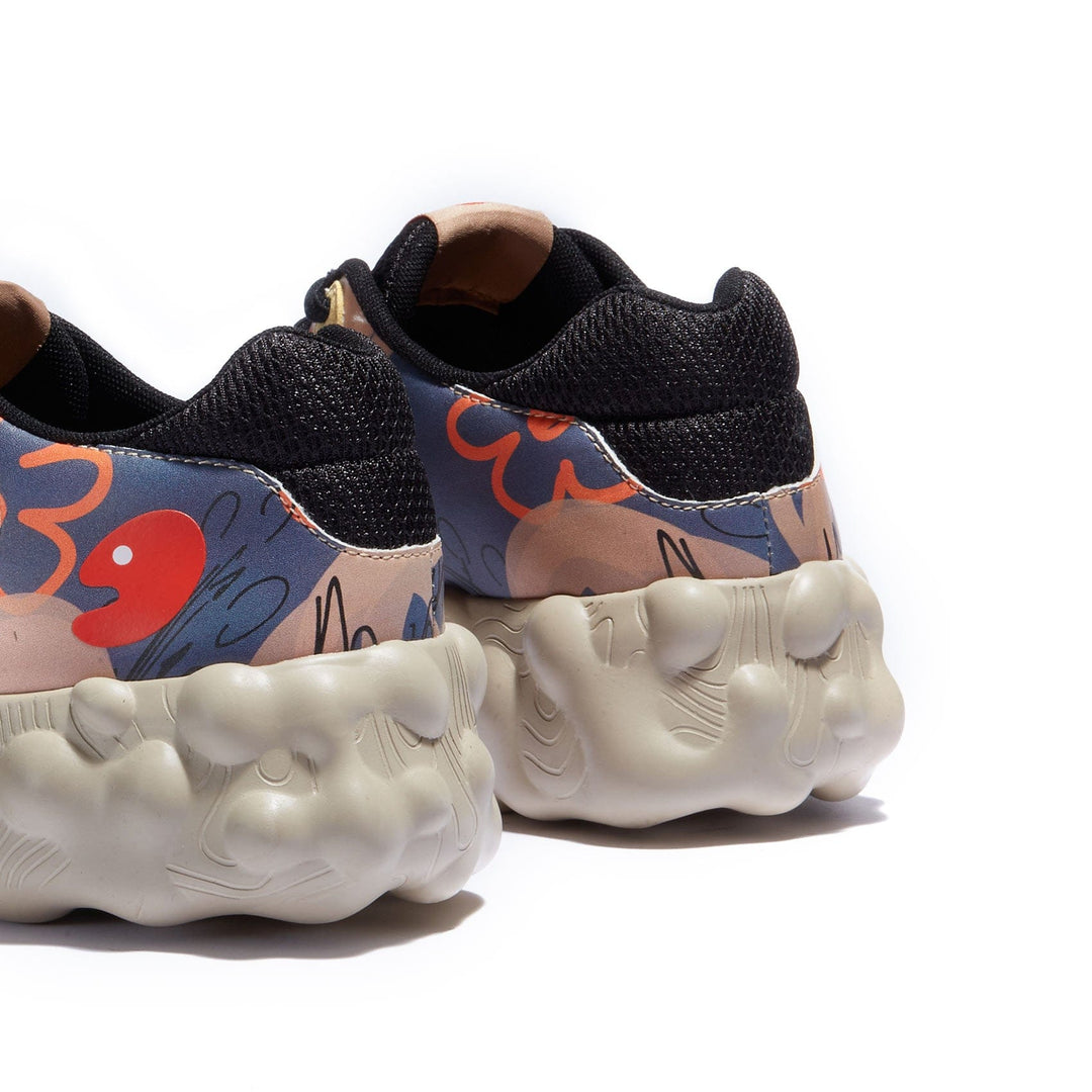 UIN Women Floral Graffiti Figueras I Women Canvas loafers