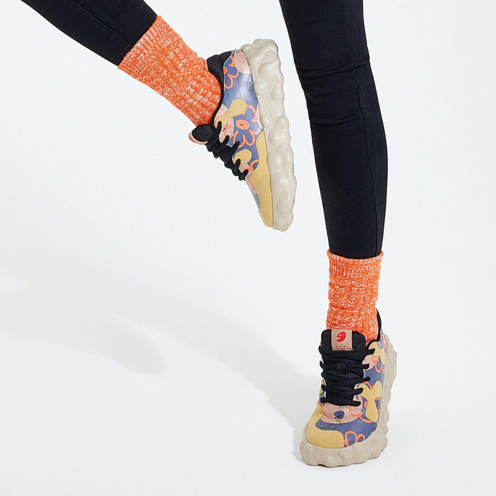UIN Women Floral Graffiti Figueras I Women Canvas loafers