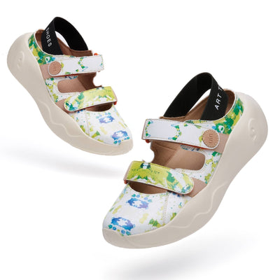 UIN Footwear Women Floral Suffusion San Sebastian III Women Canvas loafers