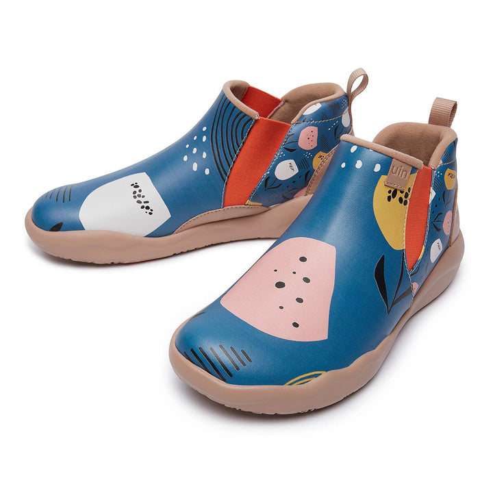 UIN Women Flower In the Lake Granada Women Canvas loafers