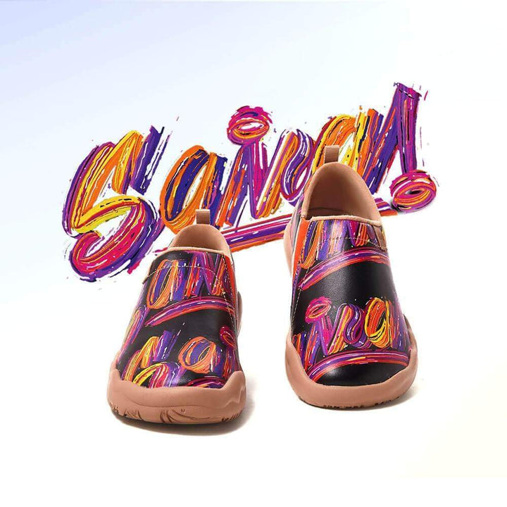 UIN Women Free Street Canvas loafers