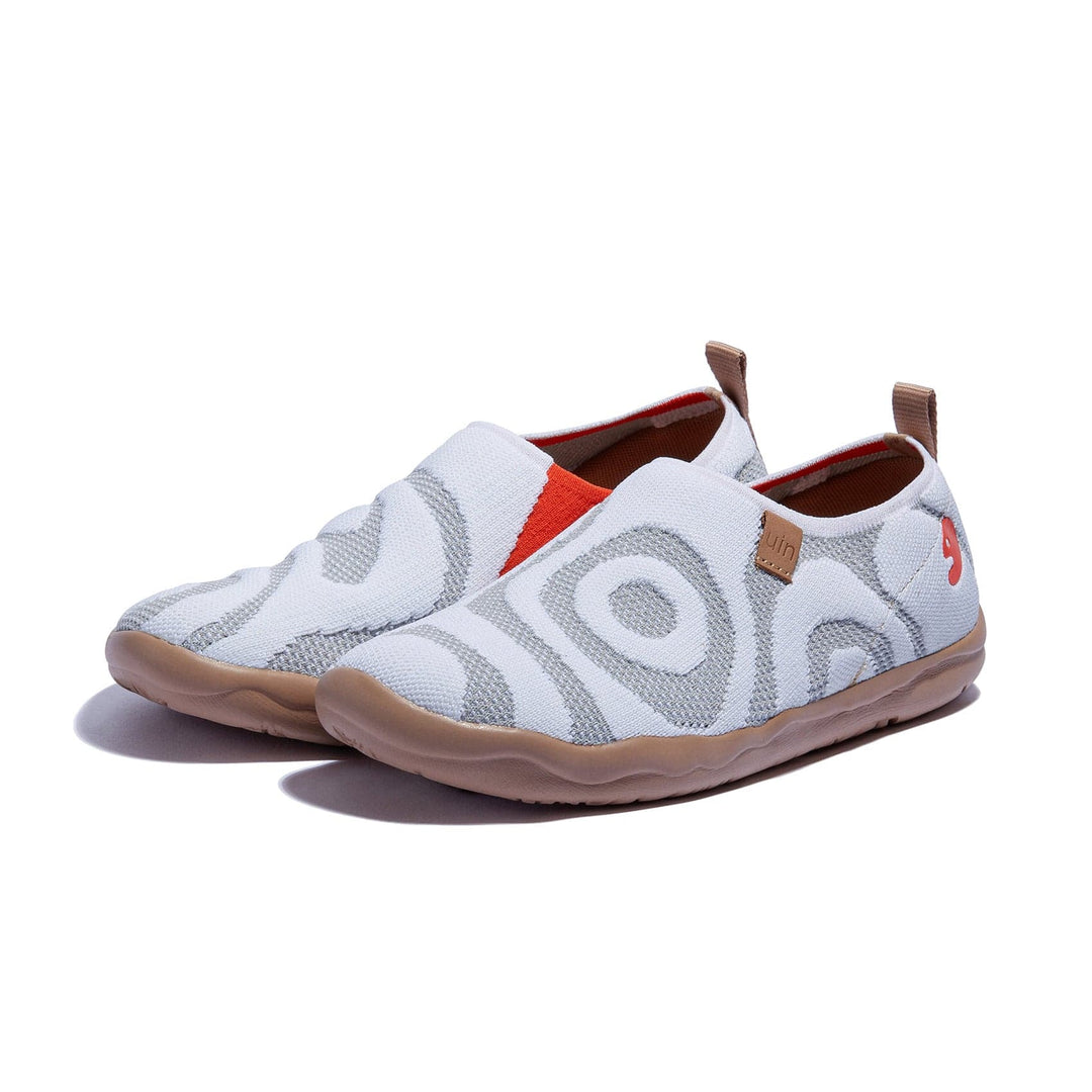 UIN Women Galaxy White Toledo I Women Canvas loafers