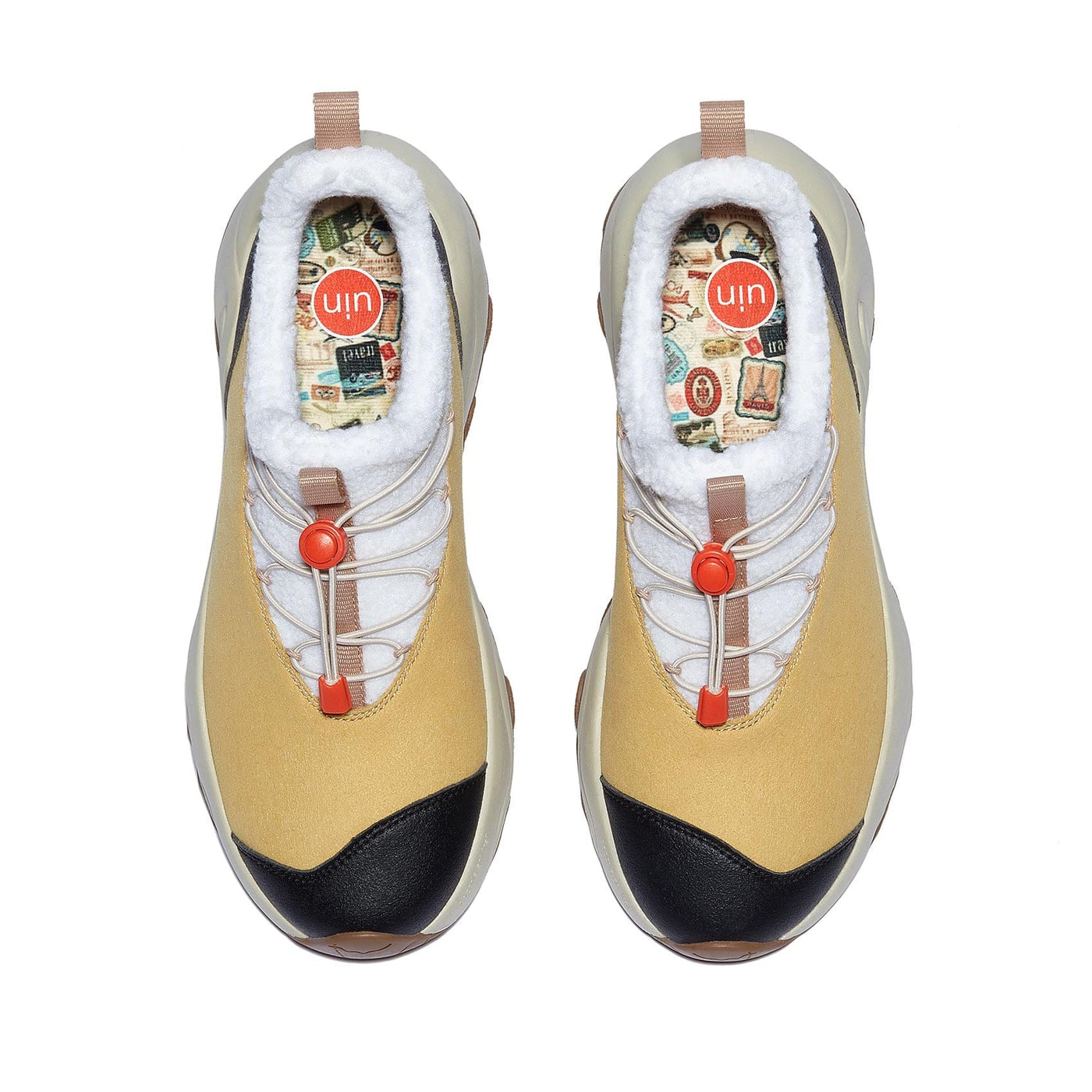 UIN Footwear Women Gingko Yellow Cazorla VIII Women Canvas loafers