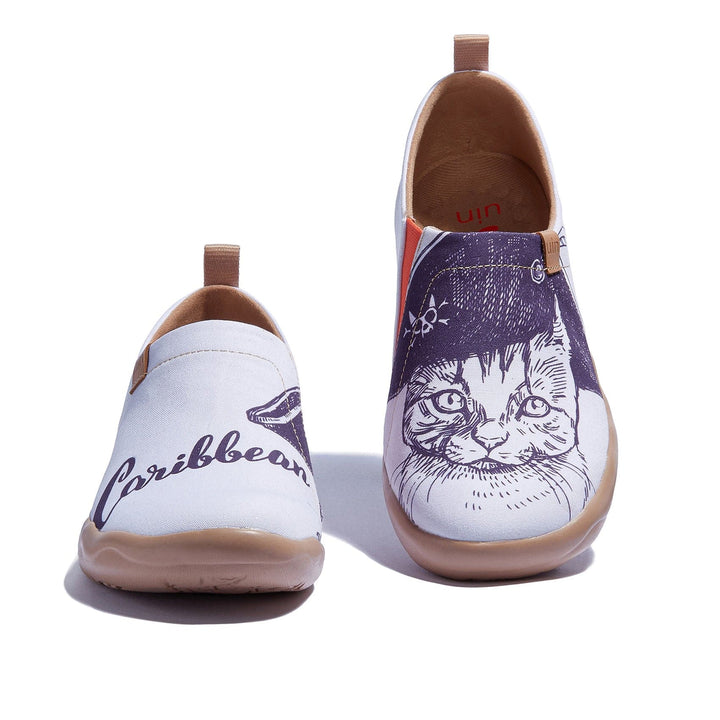 UIN Women Hand the Fish Over Toledo I Women Canvas loafers