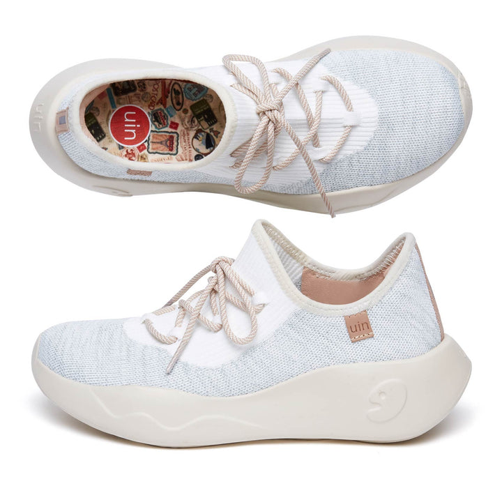 UIN Women Harbor Grey San Sebastian II Women Canvas loafers