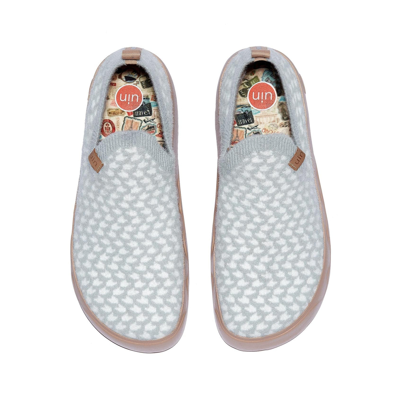 UIN Footwear Women Heron White Fuerteventura I Women Canvas loafers