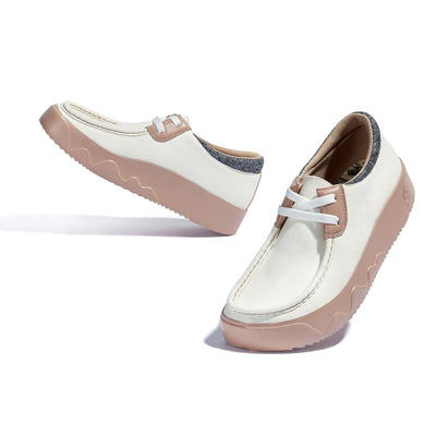 UIN Footwear Women Heron White Fuerteventura VIII Women Canvas loafers