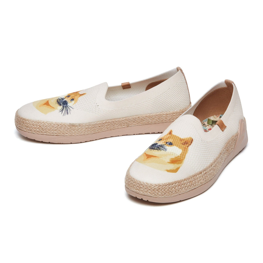 UIN Women Hi Shiba Inu Marbella II Women Canvas loafers