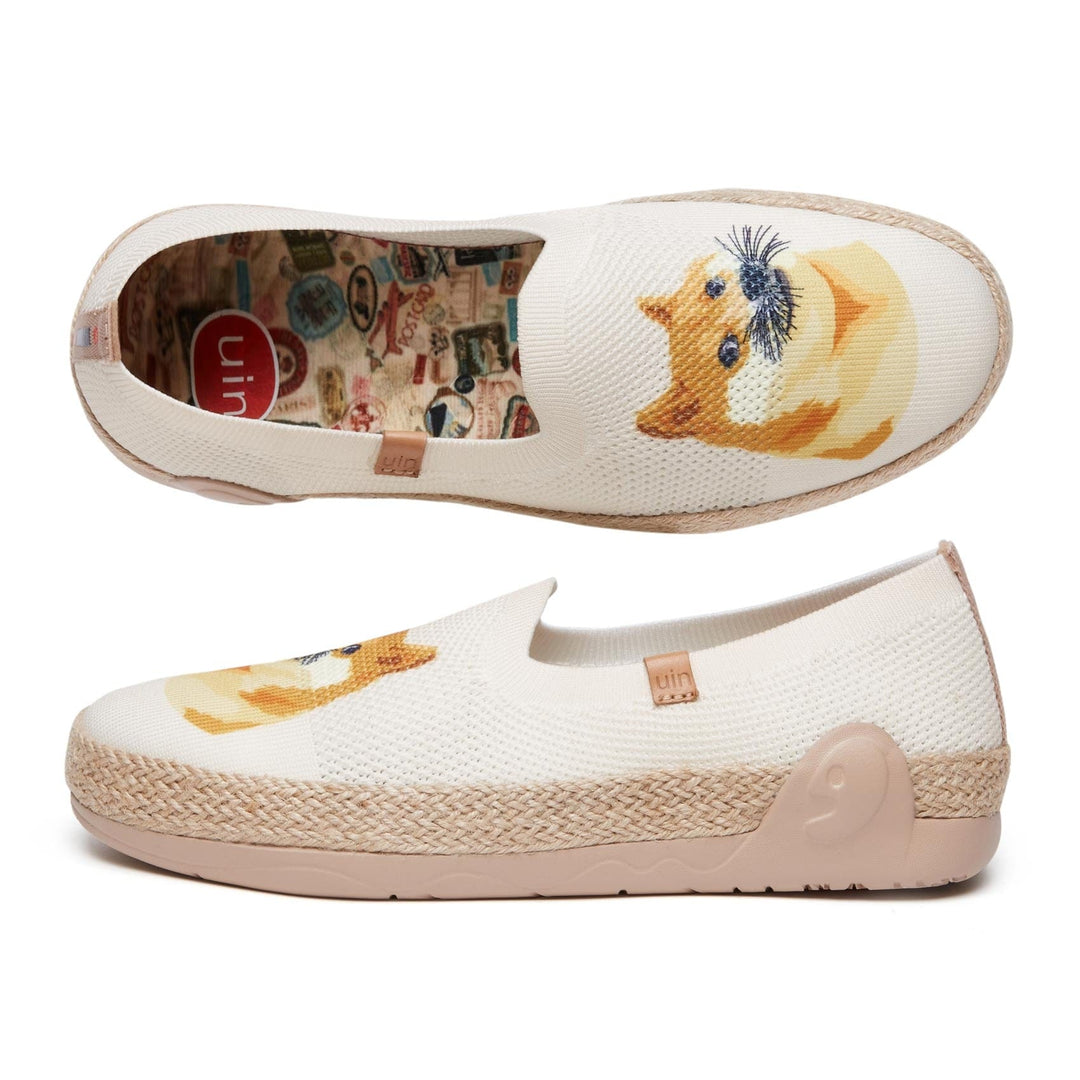 UIN Women Hi Shiba Inu Marbella II Women Canvas loafers