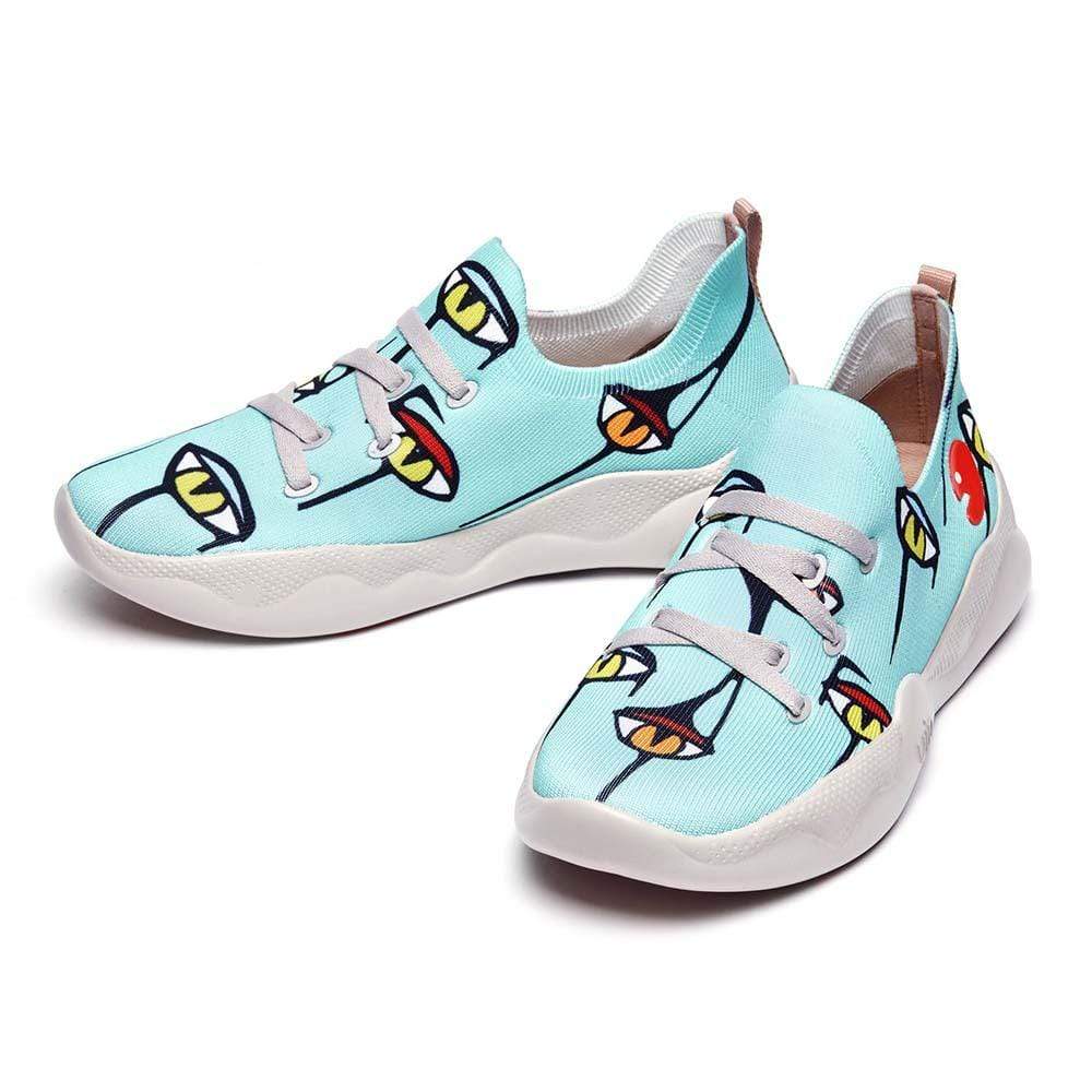 UIN Women Hidden Gaze Canvas loafers