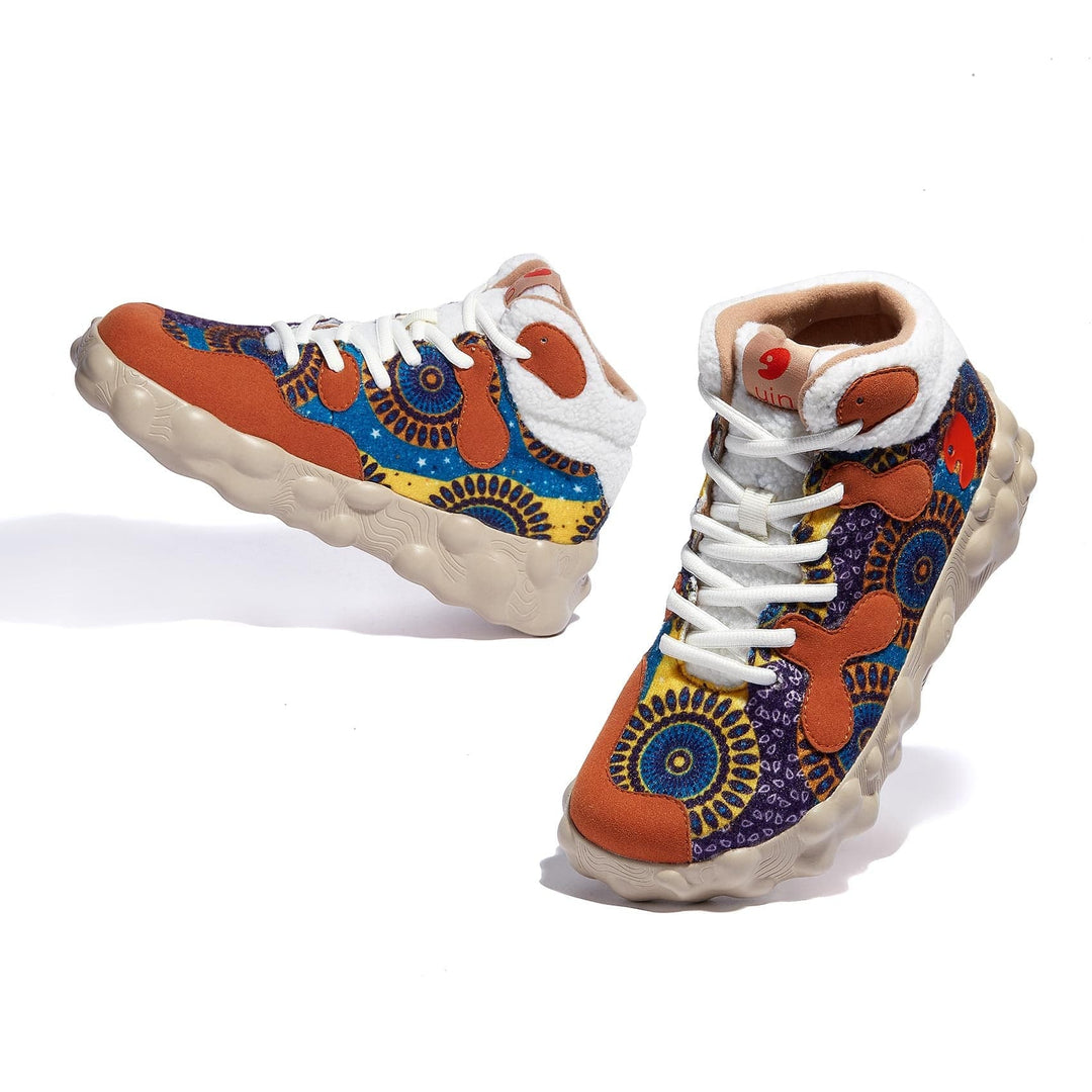 UIN Women Hidden Tribe Figueras III Women Canvas loafers
