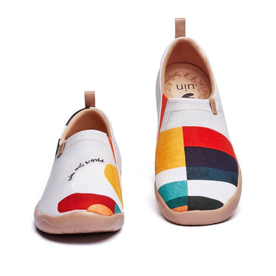 UIN Footwear Women Hold that Color Canvas loafers