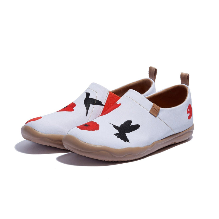 UIN Women Hummingbird & Poppy Toledo I Women Canvas loafers