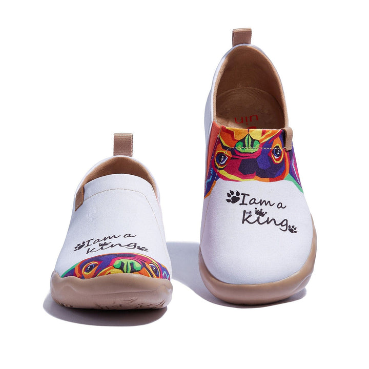 UIN Women I Am the King Toledo I Women Canvas loafers