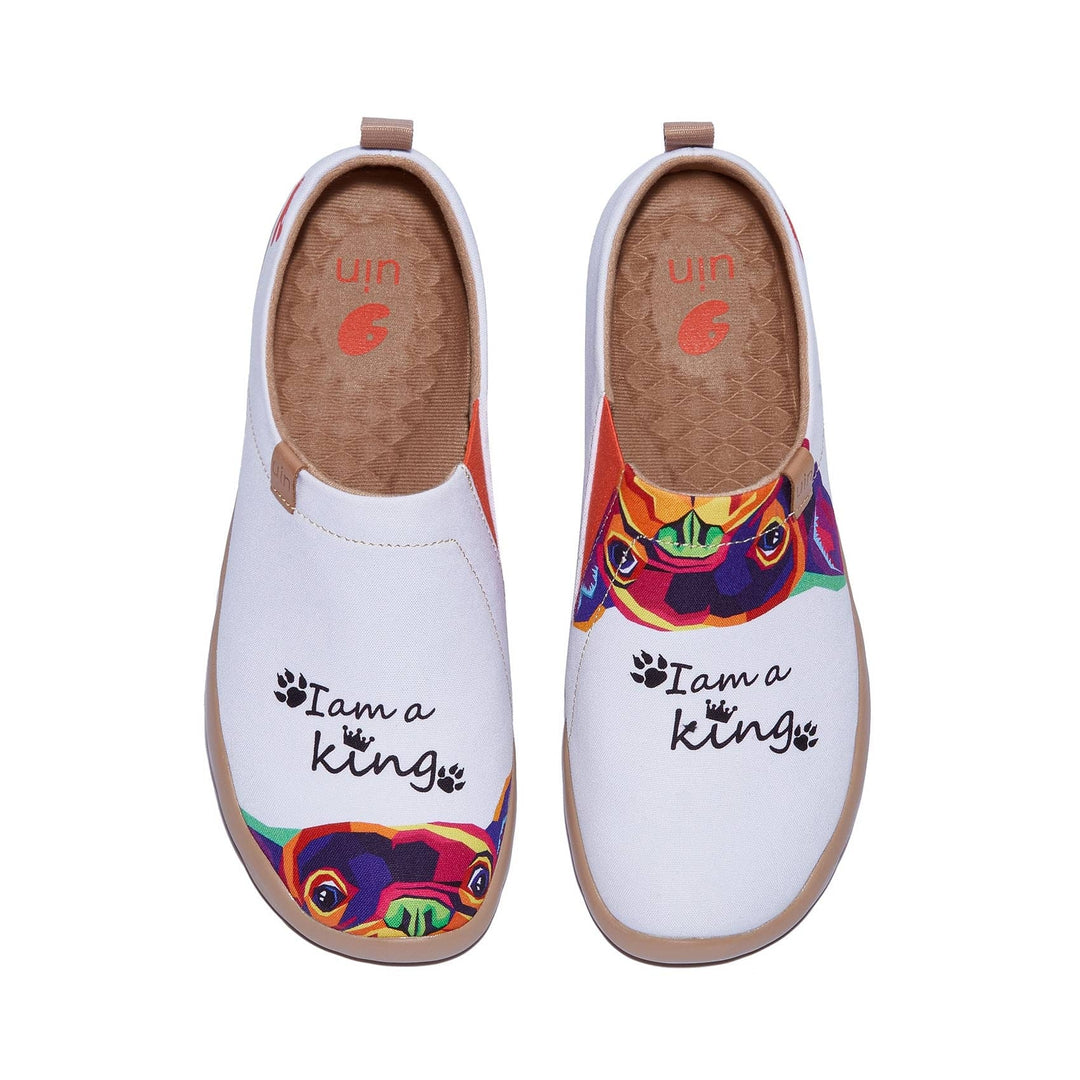 UIN Women I Am the King Toledo I Women Canvas loafers