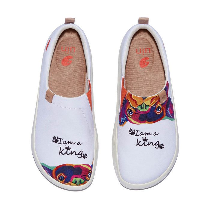 UIN Women I Am the King Toledo X Women Canvas loafers