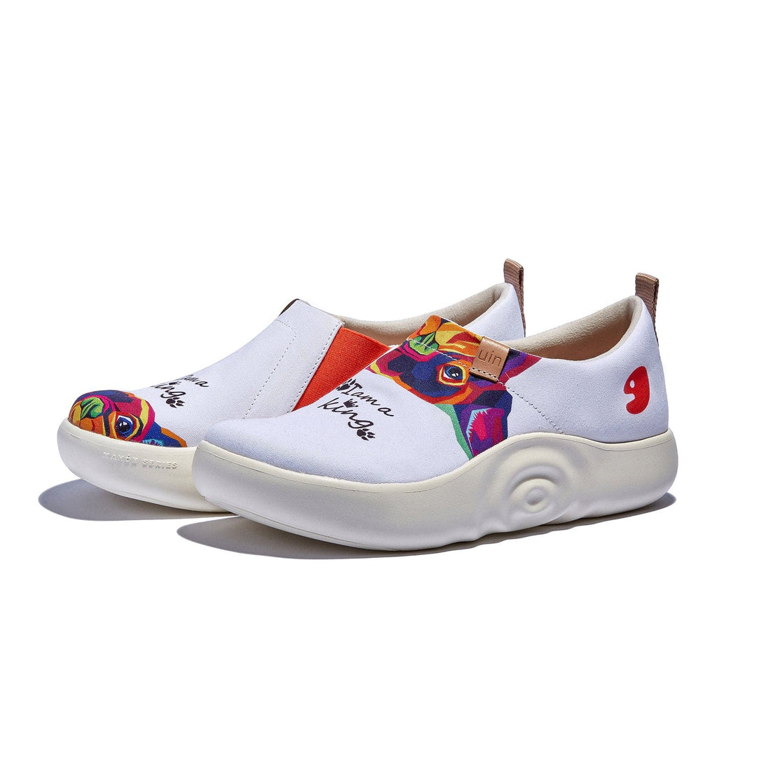 UIN Women I Am the King Toledo X Women Canvas loafers