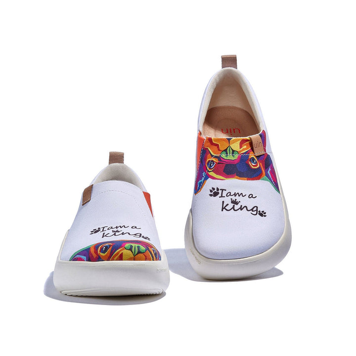 UIN Women I Am the King Toledo X Women Canvas loafers