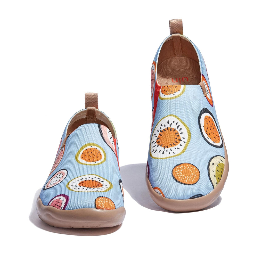 UIN Women Juicy Kiwis Toledo I Women Canvas loafers