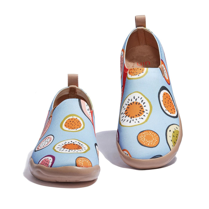 UIN Women Juicy Kiwis Toledo I Women Canvas loafers