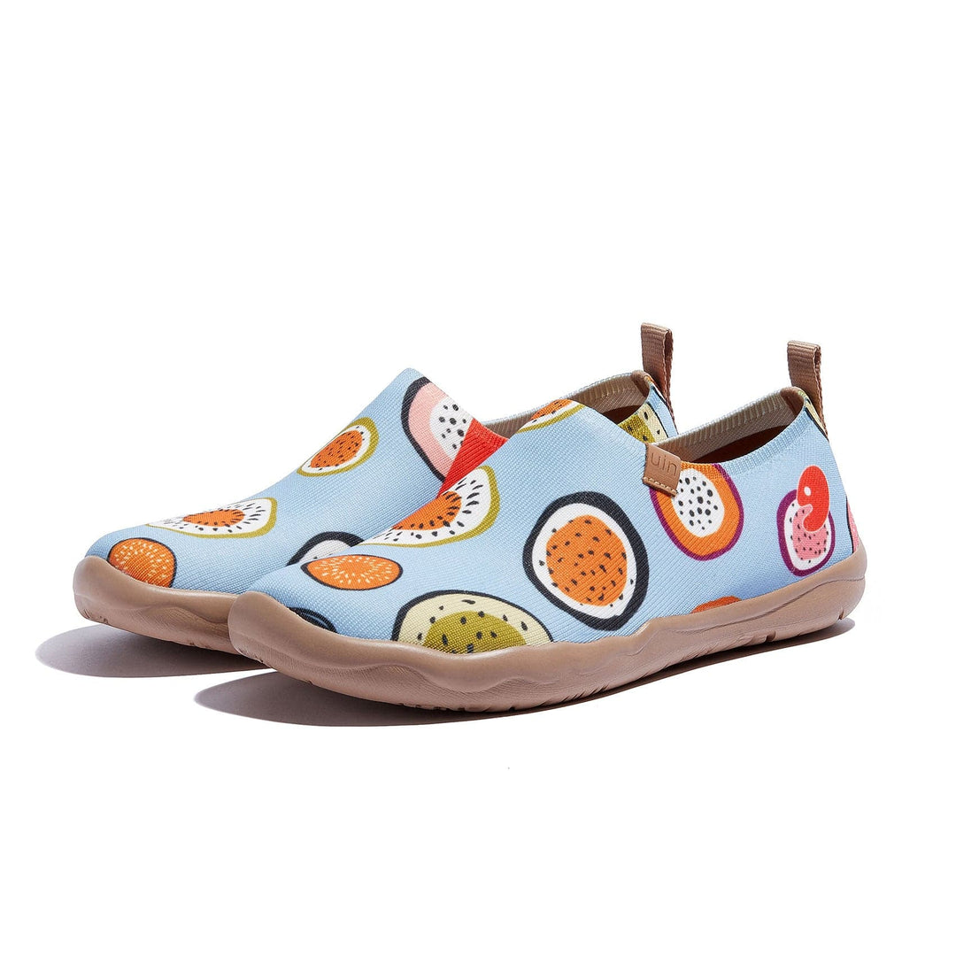 UIN Women Juicy Kiwis Toledo I Women Canvas loafers