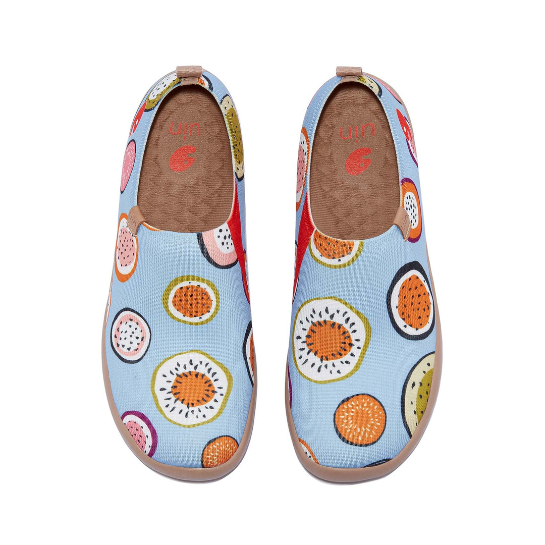 UIN Women Juicy Kiwis Toledo I Women Canvas loafers