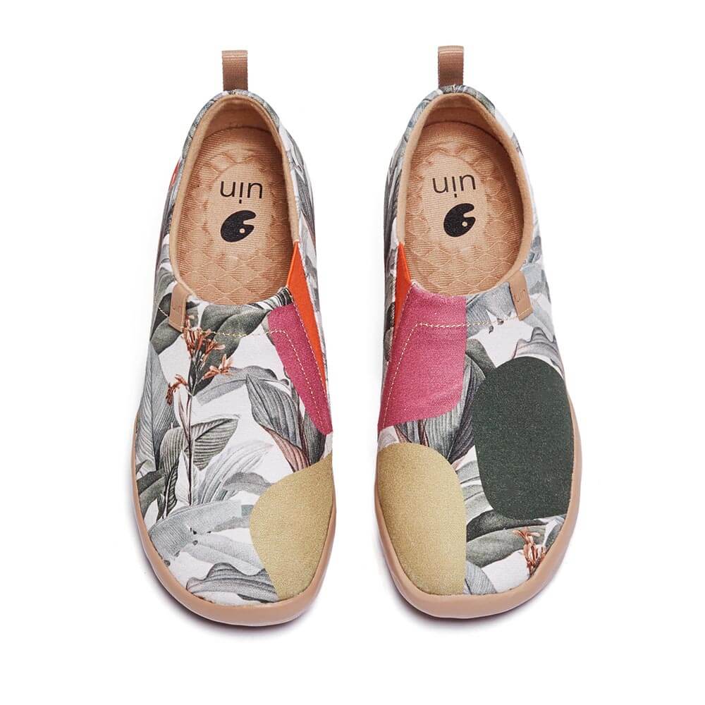 UIN Footwear Women Jungle Canvas loafers