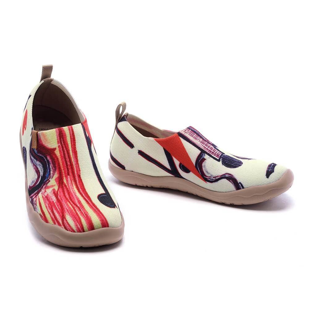 UIN Footwear Women La Guitarra Canvas loafers