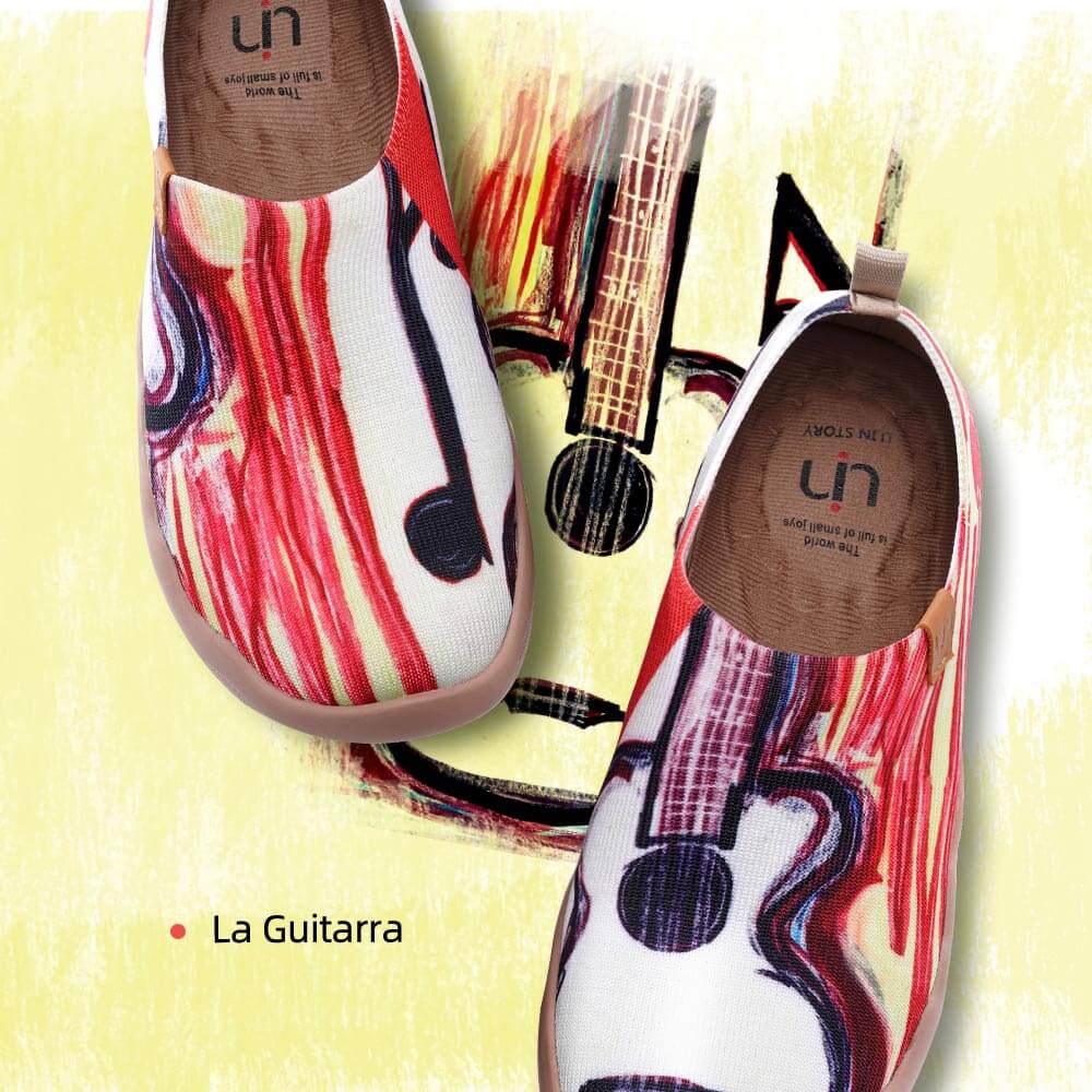 UIN Footwear Women La Guitarra Canvas loafers