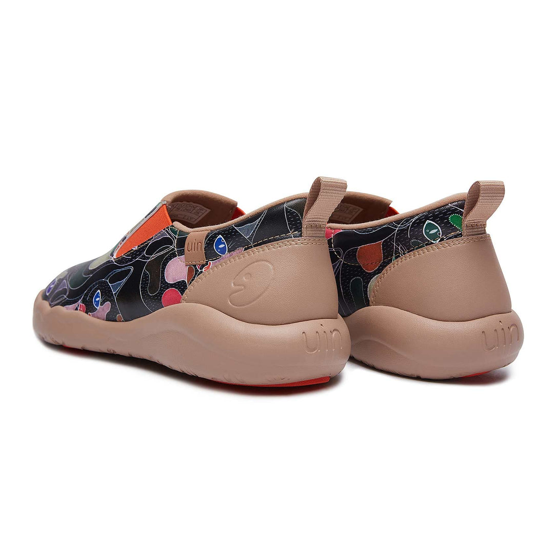 UIN Women Leopard Cuenca Women Canvas loafers
