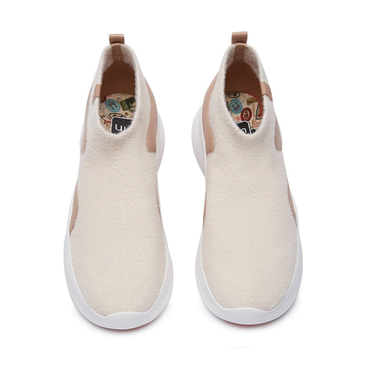 UIN Women Light Ocre Palma II Women Canvas loafers